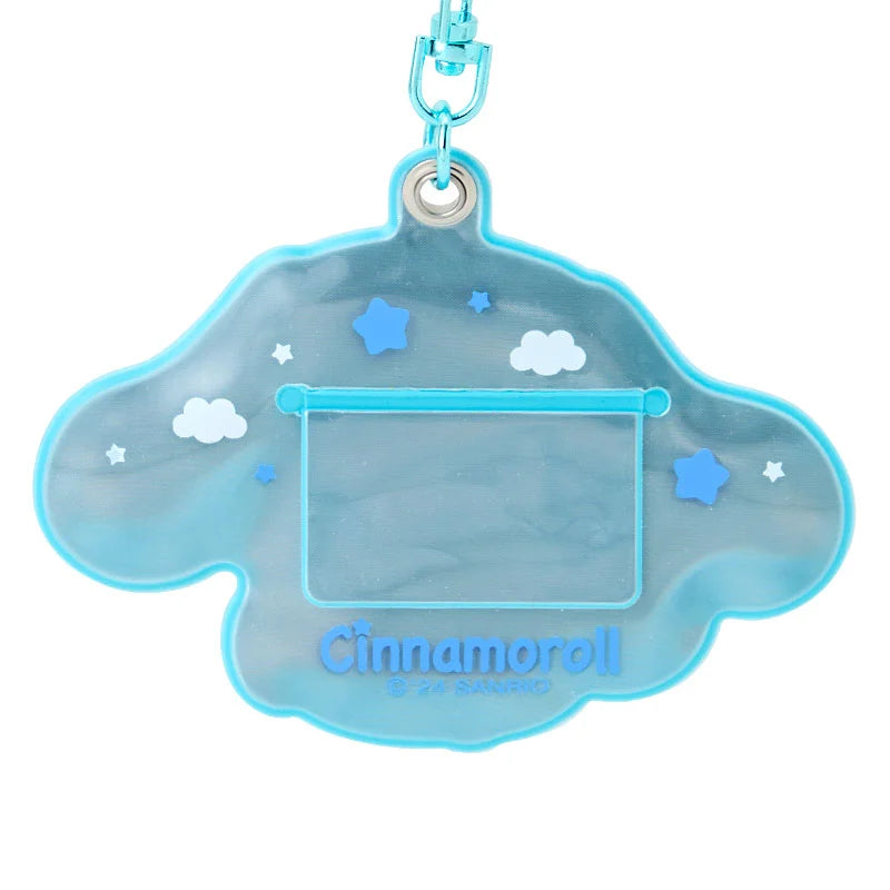 Cinnamoroll Name Holder Keyring