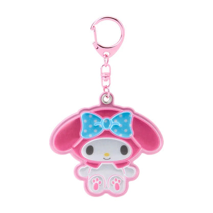 My Melody Name Holder Keyring