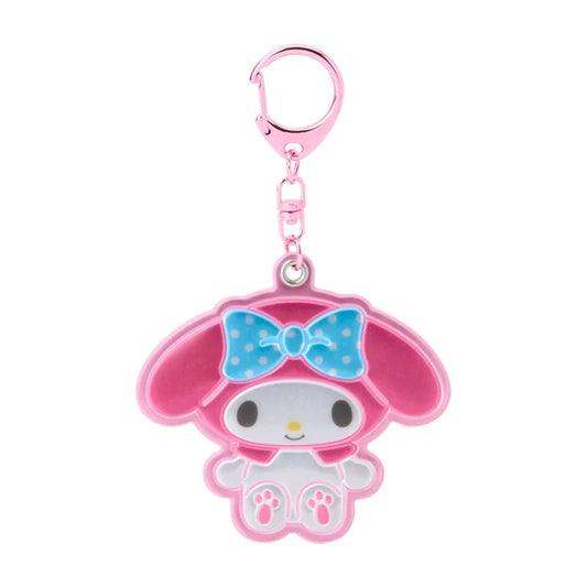 My Melody Name Holder Keyring