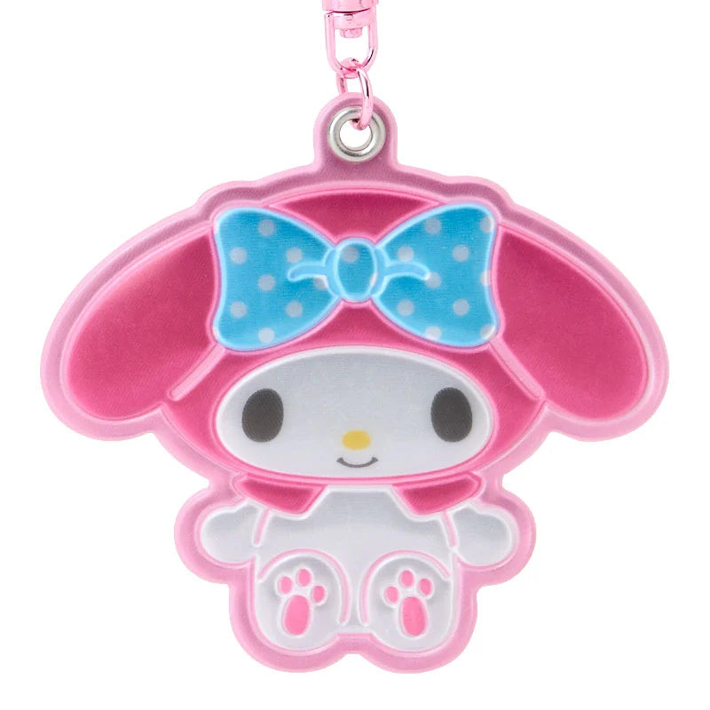 My Melody Name Holder Keyring
