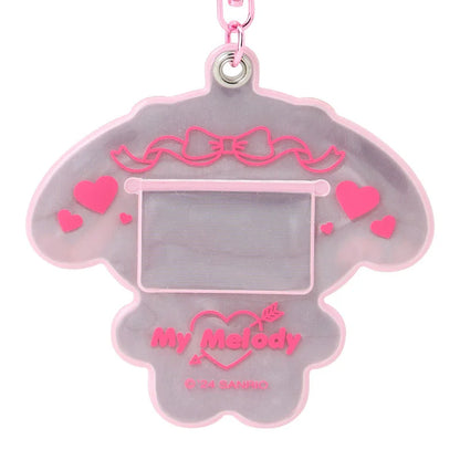 My Melody Name Holder Keyring