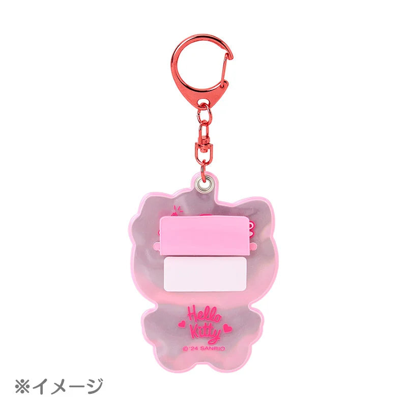 My Melody Name Holder Keyring