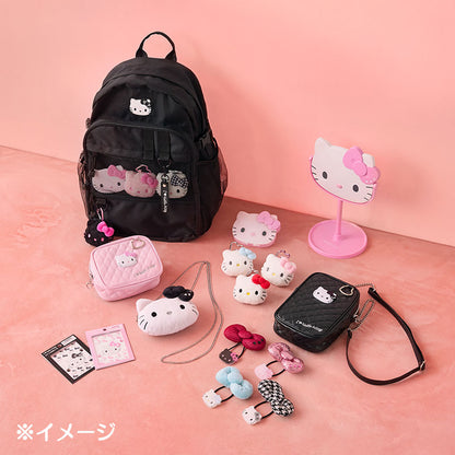 I Love Hello Kitty Pink Quilted Zipper Pouch