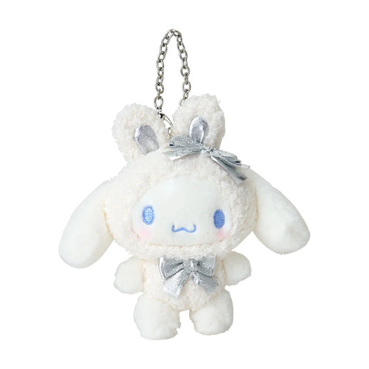 Cinnamoroll Snow Keychain with Mascot