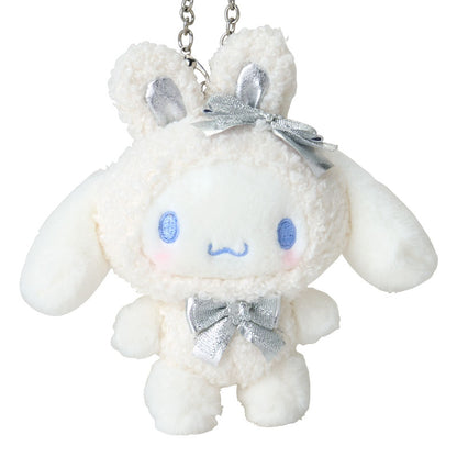 Cinnamoroll Snow Keychain with Mascot
