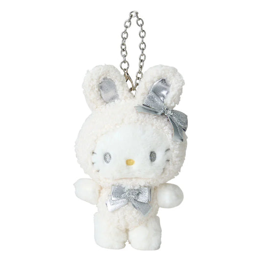 Hello Kitty Snow Keychain with Mascot