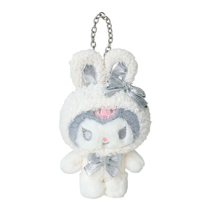 Kuromi Snow Keychain with Mascot
