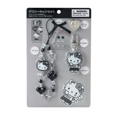 Hello Kitty Monochrome Decorative Charm