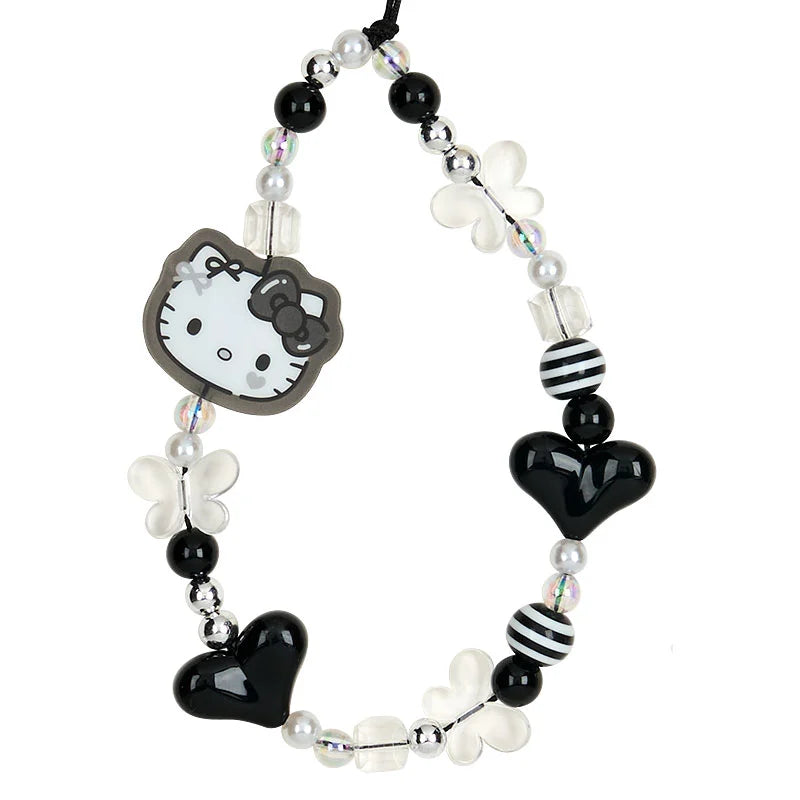 Hello Kitty Monochrome Decorative Charm