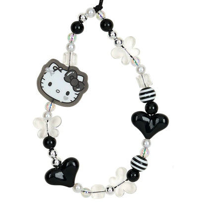Hello Kitty Monochrome Decorative Charm