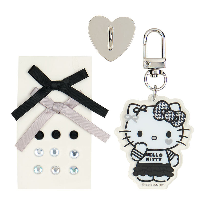 Hello Kitty Monochrome Decorative Charm