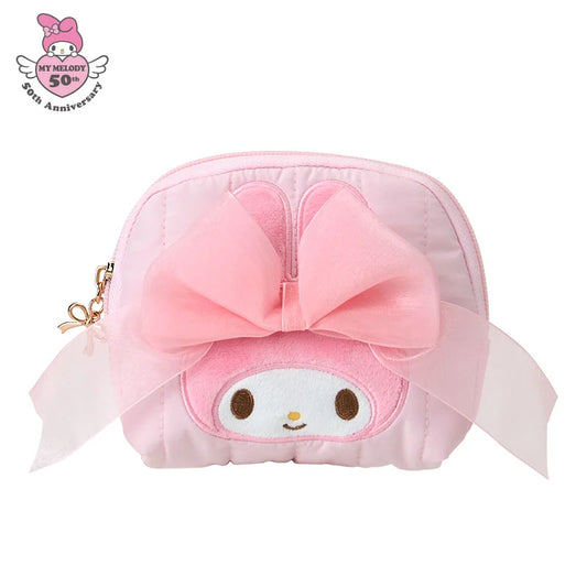 My Melody 50th Anniversary Ribbon Tissue Pouch