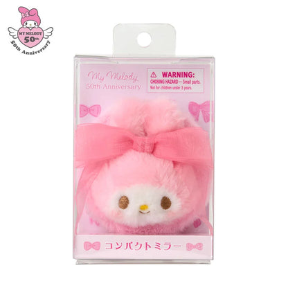 My Melody 50th Anniversary Ribbon Compact Mirror