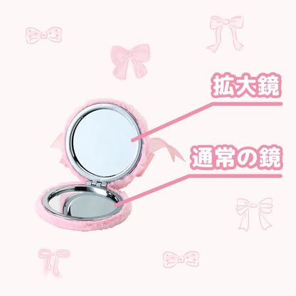 My Melody 50th Anniversary Ribbon Compact Mirror