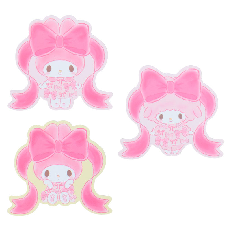 My Melody 50th Anniversary Ribbon Stickers