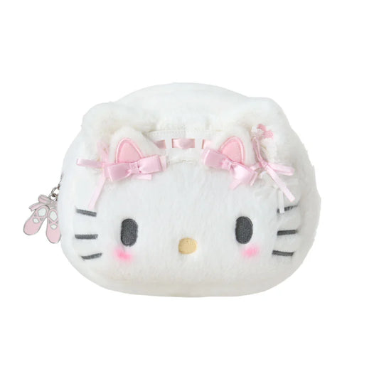 Hello Kitty White Cat Ballerina Diecut Pouch