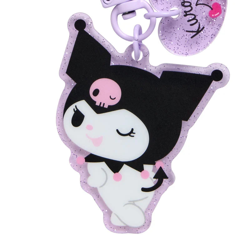 Kuromi Phone Ring with Acrylic Mascot