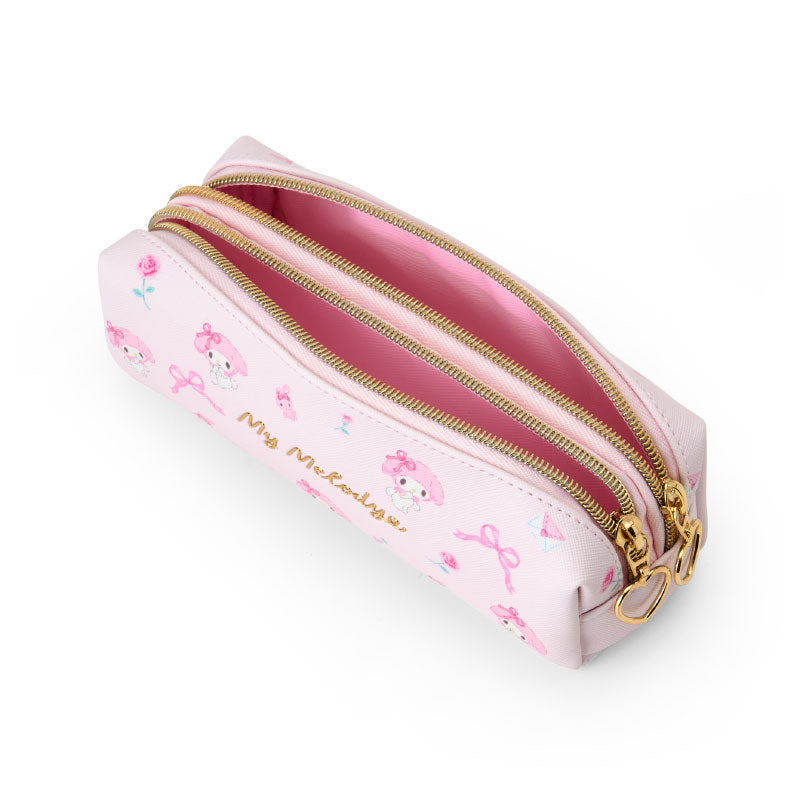 My Melody Double Zipper Pen Pouch