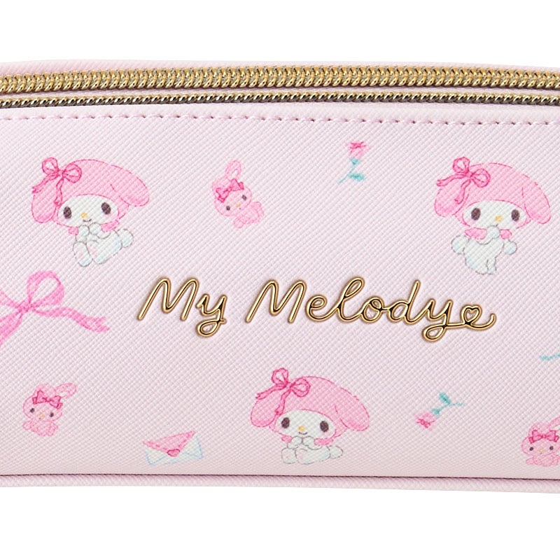 My Melody Double Zipper Pen Pouch