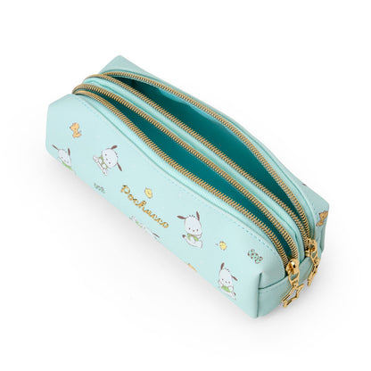 Pochacco Double Zipper Pen Pouch