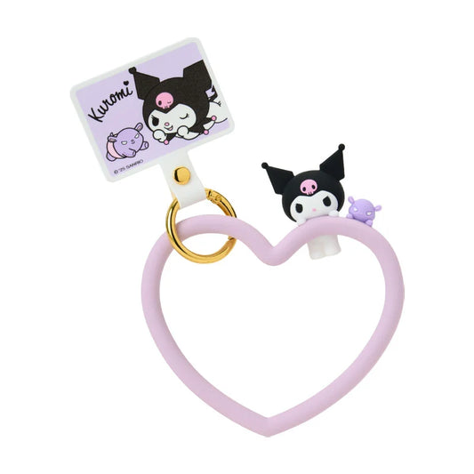 Kuromi Heart Smartphone Ring