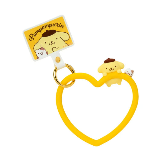 Pompompurin Heart Smartphone Ring