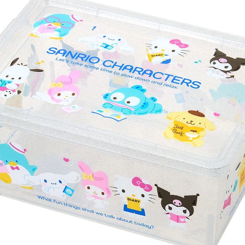 Sanrio Characters Mix Book Small Storage Box