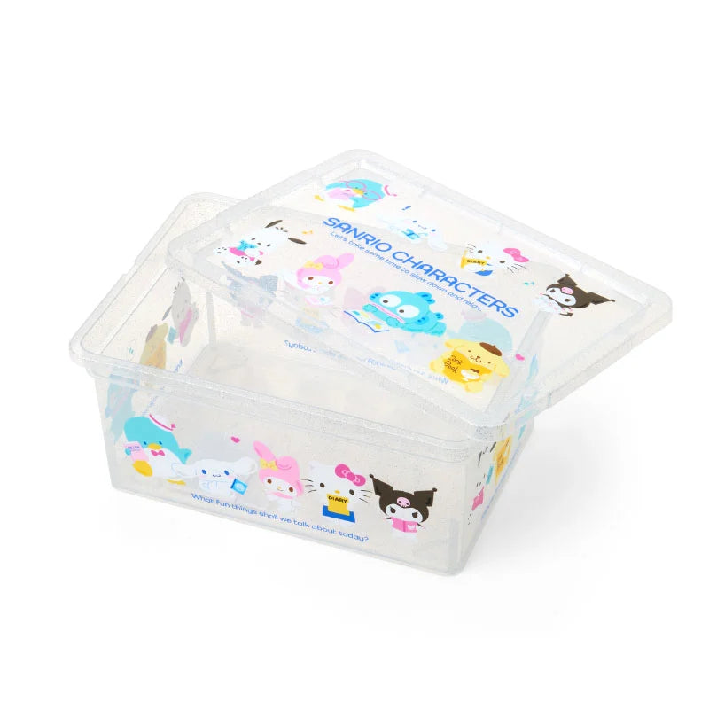 Sanrio Characters Mix Book Small Storage Box