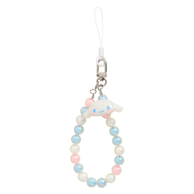 Cinnamoroll Beads Hand Strap Phone Charm
