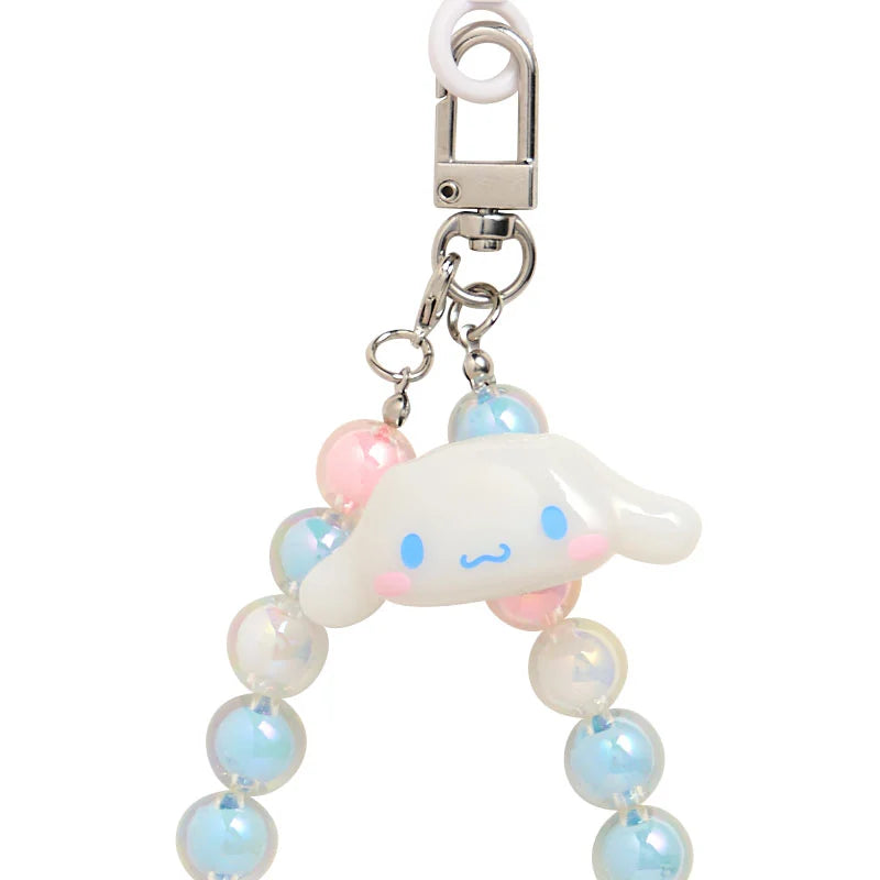 Cinnamoroll Beads Hand Strap Phone Charm