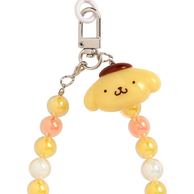 Pompompurin Beads Hand Strap Phone Charm