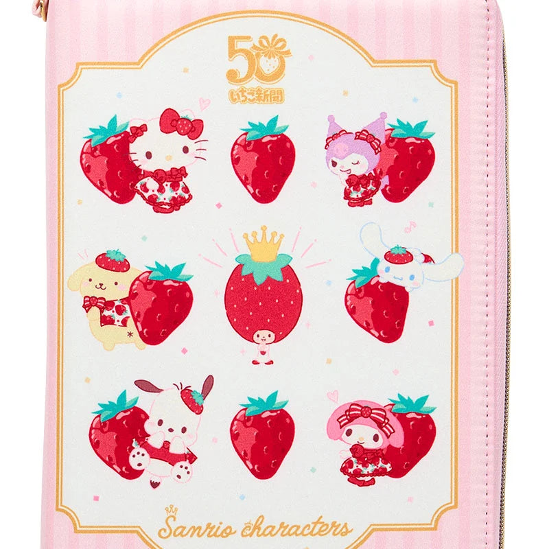 Sanrio Characters Strawberry Carry Pouch