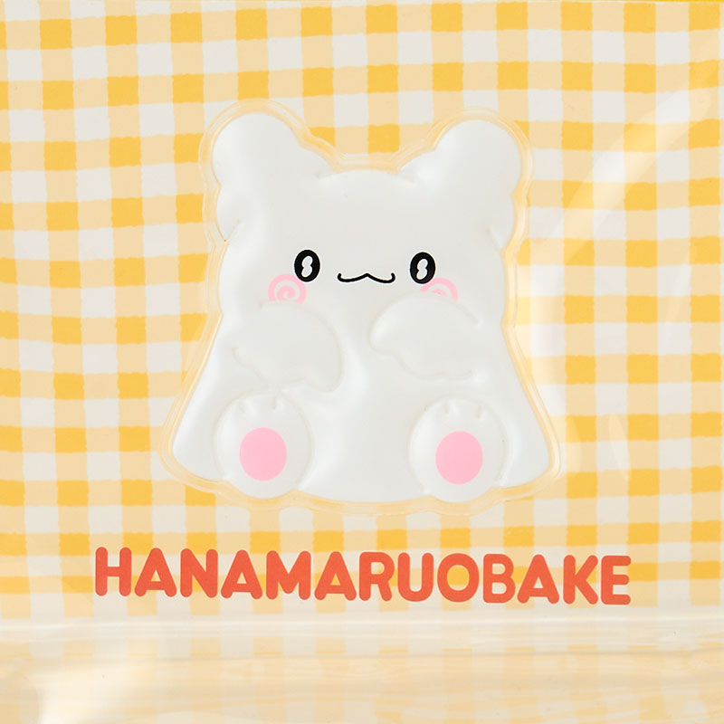 Hanamaruobake Gingham PVC Pouch