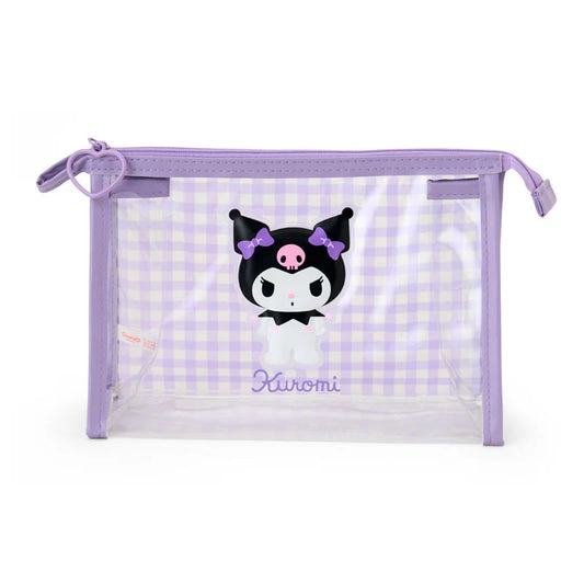 Kuromi Gingham PVC Pouch