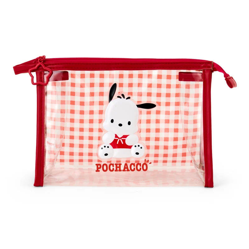 Pochacco Gingham PVC Pouch