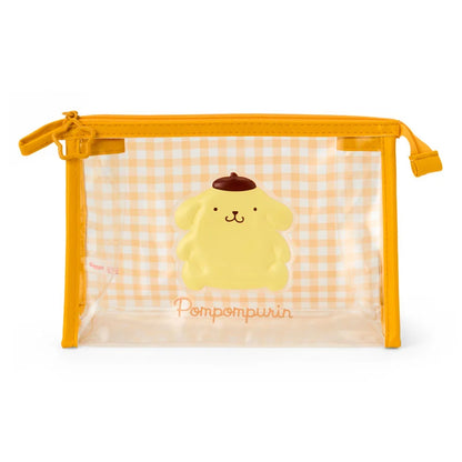 Pompompurin Gingham PVC Pouch