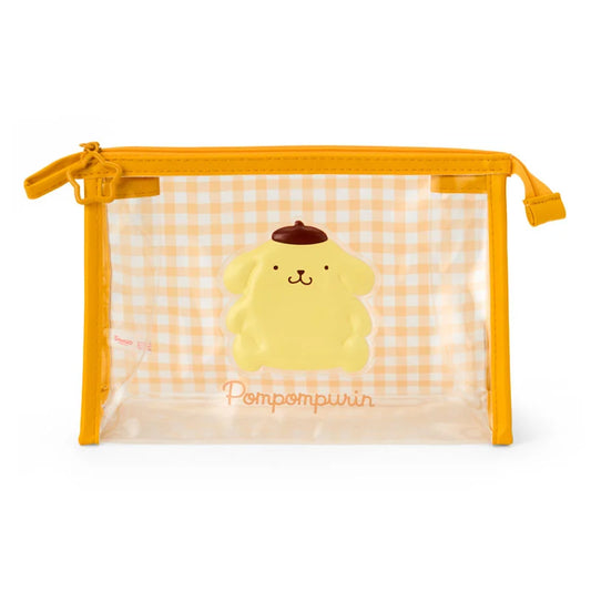 Pompompurin Gingham PVC Pouch