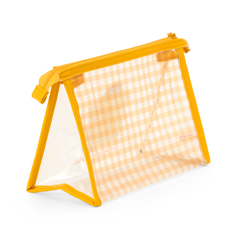 Pompompurin Gingham PVC Pouch
