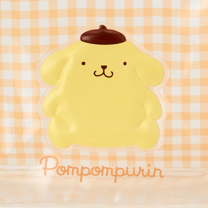 Pompompurin Gingham PVC Pouch