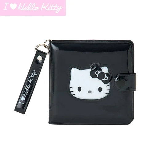 I Love Hello Kitty Black PVC Wallet