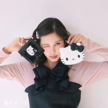 I Love Hello Kitty Black PVC Wallet