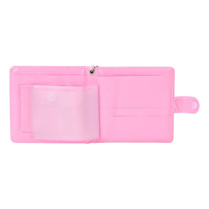 I Love Hello Kitty Pink PVC Wallet