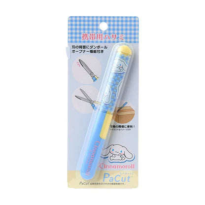 Cinnamoroll Checkered Portable Scissors