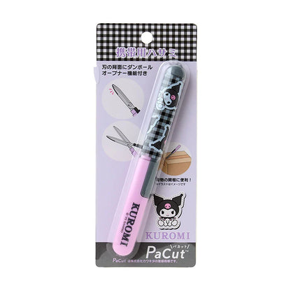 Kuromi Checkered Portable Scissors