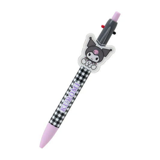Kuromi Checkered Multi-Colored Ballpoint Pen