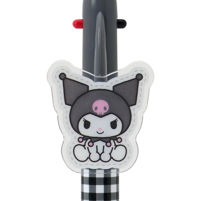 Kuromi Checkered Multi-Colored Ballpoint Pen