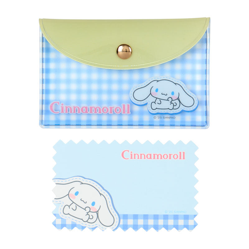 Cinnamoroll Checkered Memo Pad in Case