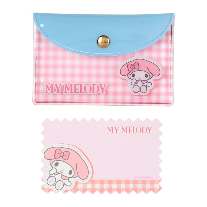 My Melody Checkered Memo Pad in Case