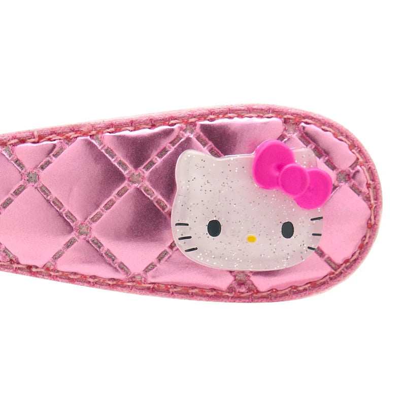 Hello Kitty Pink Metallic Hair Clip Set