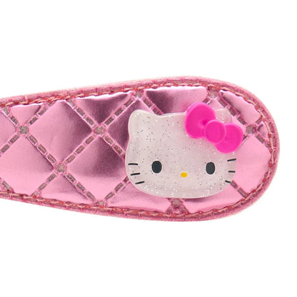 Hello Kitty Pink Metallic Hair Clip Set